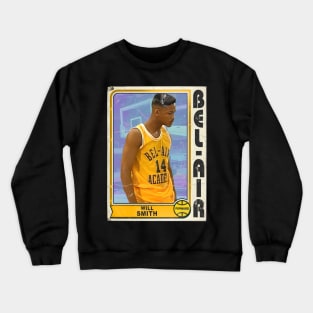 Air Will Smith ))(( Fresh Prince of Bel Air Basketball Card Crewneck Sweatshirt